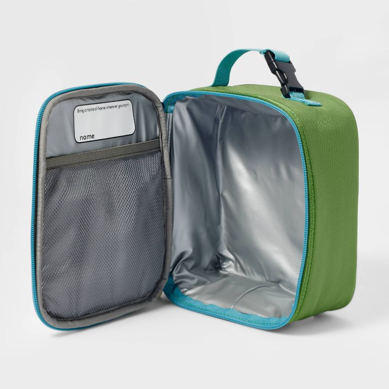 Flip-down Square Lunch Bag Green - Embark&#8482;, 3 of 5