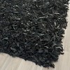 Leather Shag LSG511 Handwoven Rugs - Safavieh - 3 of 4