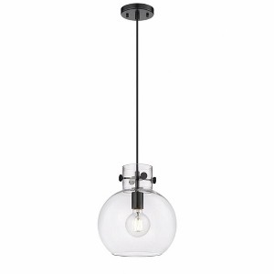 Newton Sphere - 1 Light Pendant In Industrial Style-11.13 Inches Tall and 10 Inches Wide - 1 of 1