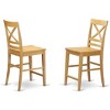 HomeStock Counter Bar Stool-Pub Height Wooden Chairs - 3 of 4