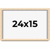 PosterPalooza | Classic Modern Yellow Picture Frame - UV Acrylic, Backing Board, Hanging Hardware Included - 2 of 4
