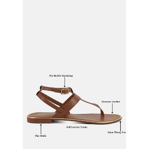 IRENE Flat Thong Sandals - 1 of 4