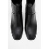 Nordy - Black Leather Boot (Women) black cilt 9 Forever & Always Shoes US - 3 of 4