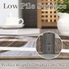 Modern Runner Rug 2x6 Washable  Hallway Carpet with Brown Circle Design, Geometric Low Pile Kitchen Mat - 4 of 4