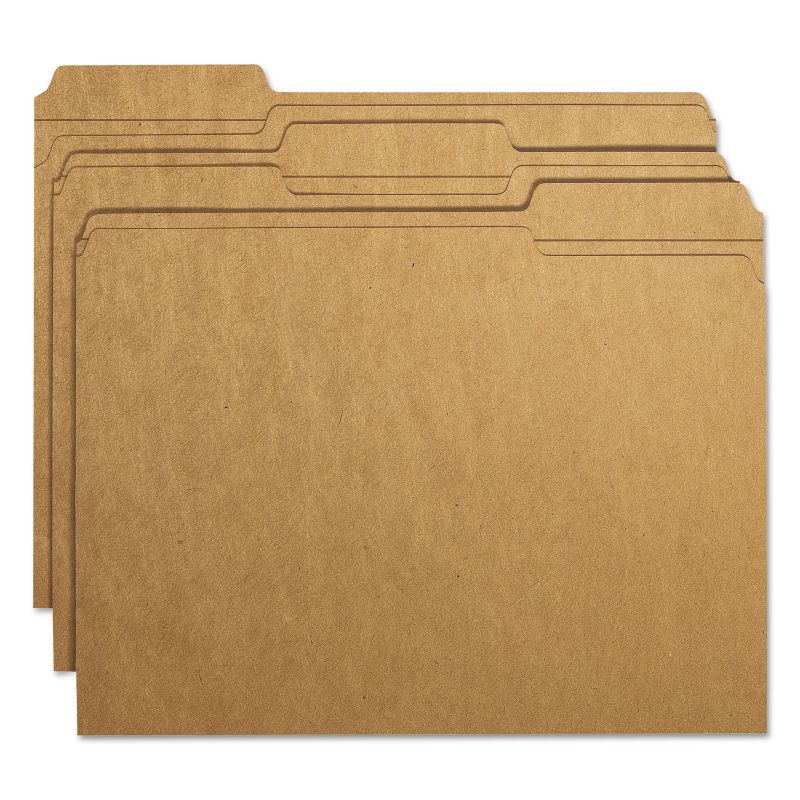 Smead Kraft File Folders 1/3 Cut Reinforced Top Tab Letter Kraft 100/Box 10734, 3 of 8