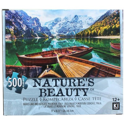 CroJack Capital Inc. Boats 500 Piece Natures Beauty Jigsaw Puzzle