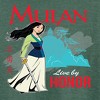 Women's - Disney Princess - Mulan Live By Honor Lightweight French Terry Wide Neck Long Sleeve Shirt - 2 of 4