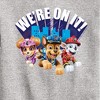 Boys' - Paw Patrol - We're On It Graphic Long Sleeve Fleece Sweatshirt - 2 of 4