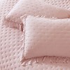 Hachikiko Ruffled Quilt Set,Romantic Quilted Bedspread with Shams, - 4 of 4