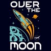 Men's NASA Over the Moon Spaceship T-Shirt - image 2 of 4