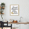 Stupell Industries Sweet Dreams Are Made Of Cheese Floating Frame Canvas Art - 3 of 4