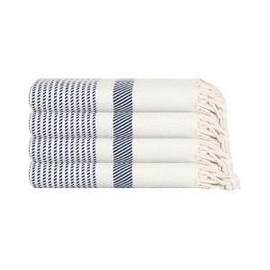 Olive & Linen Pixel Turkish Hand / Kitchen Towel Bundle - 1 of 4