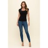 WEST K Women's Isolde Square Neck Cap Sleeve Knit Top - 4 of 4