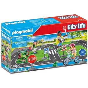 Playmobil City Life Traffic Education 71332 Playset 34pc - 1 of 1