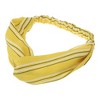 Unique Bargains Women's Fashion Pinstripe Pattern Cross Elastic Hairband 1 Pc - 4 of 4