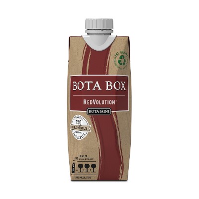 Bota Mini RedVolution Red Blend Wine - 500ml Box