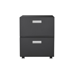 NicBex Mobile File Cabinet with Lock, Vertical Filing Cabinets with Drawers and Wheels,Office Cabinet for Home, Office - 1 of 4