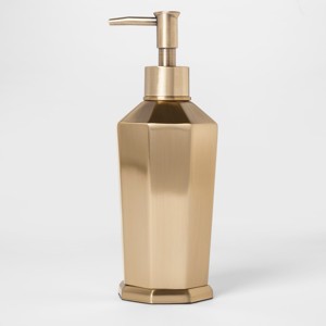 Solid Soap Pump Faceted Gold - Threshold