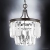 Urban Ambiance Luxury Cosmopolitan Ceiling Light,  15-1/2" x 13-1/8",  Olde Bronze Finish, UHP2467 - 4 of 4