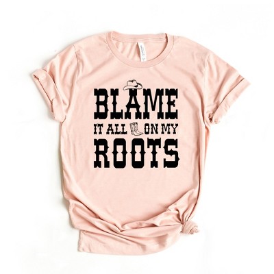 Simply Sage Market Women's Blame It All On My Roots Hat And Boots Short ...