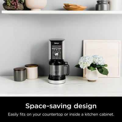 Ninja 0.5qt Silver Stainless Steel Automatic Ice Cream Maker