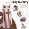 Tirrinia Single Wine Gift Bag, Portable Wine Cooler Bag, Insulated Bottle Carrier Tote, Wine Bag, Wine Lovers Must Haves, Valentine’s Day Gift Idea - 2 of 4