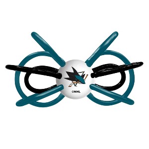 Baby Fanatic Winkel Baby Teether - NHL San Jose Sharks - 1 of 3