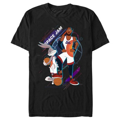 Men's Space Jam: A New Legacy Bugs and LeBron T-Shirt