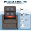 Recliner Chair with Massage & Heat - Adjustable Living Room Reclining Sofa with USB Port & Side Pockets - 4 of 4