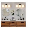 KAISITE 3 - Light Dimmable Vanity Light Black Bathroom Light Fixture - 3 of 4