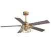 Airsurfer 52" Ceiling Fan with 5 Plywood Blades,Ceiling Fan with Reversible Motor & Memory Function,Remote Control Included - 4 of 4
