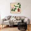 Amanti Art Mod Potted Plant 1I by Jen Bucheli Framed Canvas Wall Art - 4 of 4