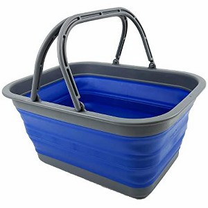 SAMMART SAMMART 12L (3.17Gallon) Collapsible Tub with Handle - 1 of 4
