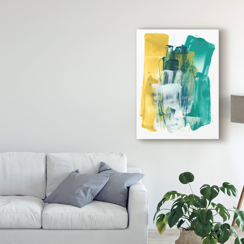 Photos - Other Decoration 18" x 24" Metro Gesture Ii by June Erica Vess - Trademark Fine Art