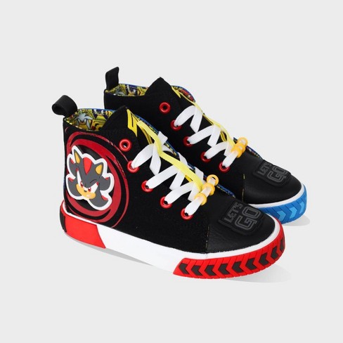 Kids' Sonic High-top Sneakers - Black 2 : Target