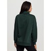 RBX Active Women's 1/4 Zip Sweatshirt Cotton Blend Fleece Quarter Zip Mock Neck Pullover Tunic - 2 of 4
