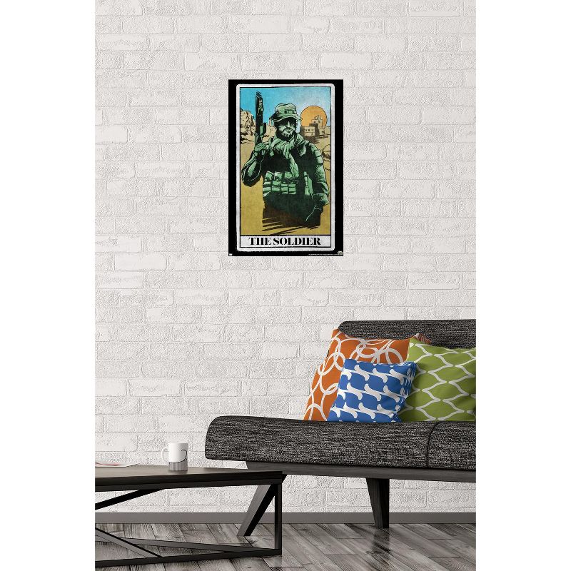 Trends International Call of Duty: Modern Warfare 2 - Captain Price Tarot Card Unframed Wall Poster Prints, 2 of 7