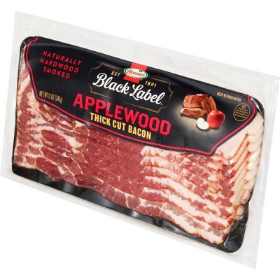 Hormel Black Label Applewood Smoked Thick Cut Bacon - 12oz