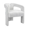 Modern Dining Chair, Open-Back Modern Kitchen Armchair for Living Room Dining Room, 330lb Weight Capacity - 3 of 4
