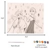 Disney Frozen Creative Coloring Canvas Painting and Activity Set for Kids, 1000+ pcs - 4 of 4
