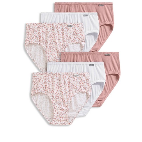 Jockey Women's Underwear Plus Size Elance Bikini - 3 Pack, Marina  Blue/Simple Scatter Dot/Simple Spring Bouquet, 4 : : Fashion