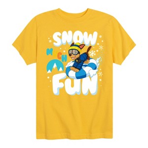 Boys' - Paw Patrol - Snow Much Fun Short Sleeve Graphic T-Shirt - 1 of 4