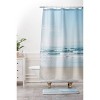 Bethany Young Photography California Surfing Shower Curtain Blue - Deny Designs: Beach Theme, Machine Washable, Microfiber - 3 of 3