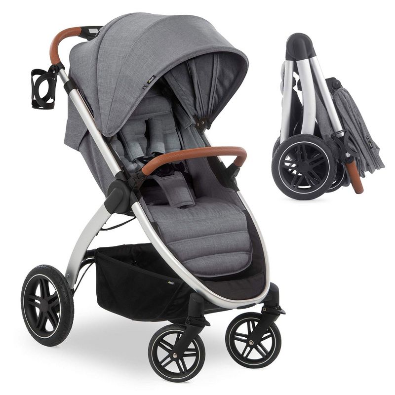 hauck Uptown Deluxe Folding Stroller with Cup Holder and Canopy, 5 of 7