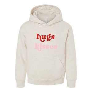 The Juniper Shop Hugs And Kisses Youth Graphic Hoodie - 1 of 3