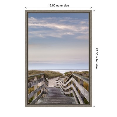 Amanti Art Dawn at Ridgevale Beach by Ann Collins Danita Delimont Canvas Wall Art Print Framed 16 x 23-in.