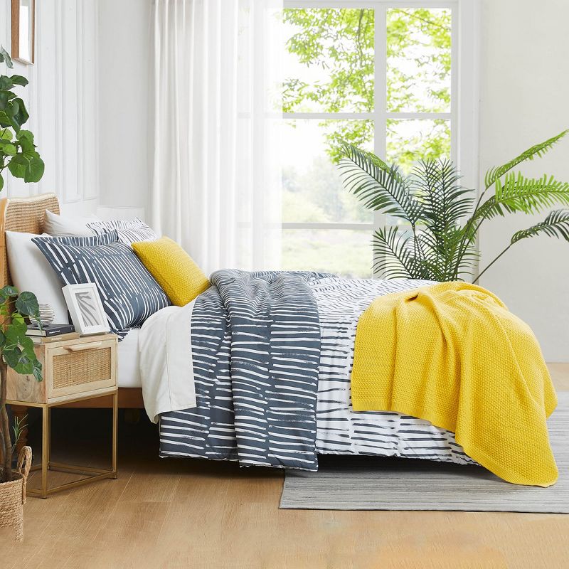 Southshore Fine Living Spirit 5-Piece Oversized Comforter Bedding set with throw blanket Set, 2 of 7