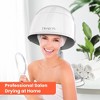 TASALON 1875W Ionic Hooded Hair Dryer Bonnet with 3 Heating Settings - White - 2 of 4