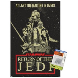 Trends International Star Wars: Return of the Jedi - The Wait Is Over Unframed Wall Poster Prints - 1 of 4
