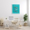 Stupell Industries Trio of Female Divers Just Keep Swimming Phrase Canvas Wall Art - 2 of 4